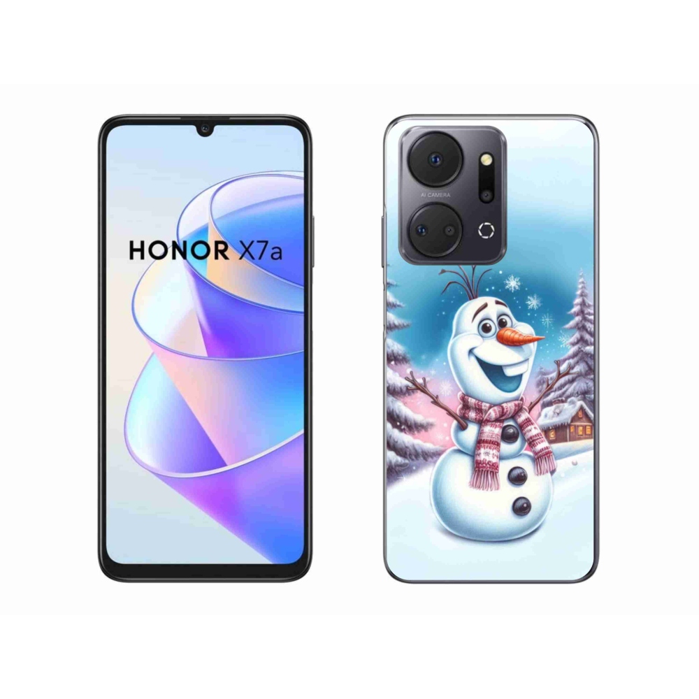 Zselés borítás mmCase a Honor X7a számára - ice kingdom