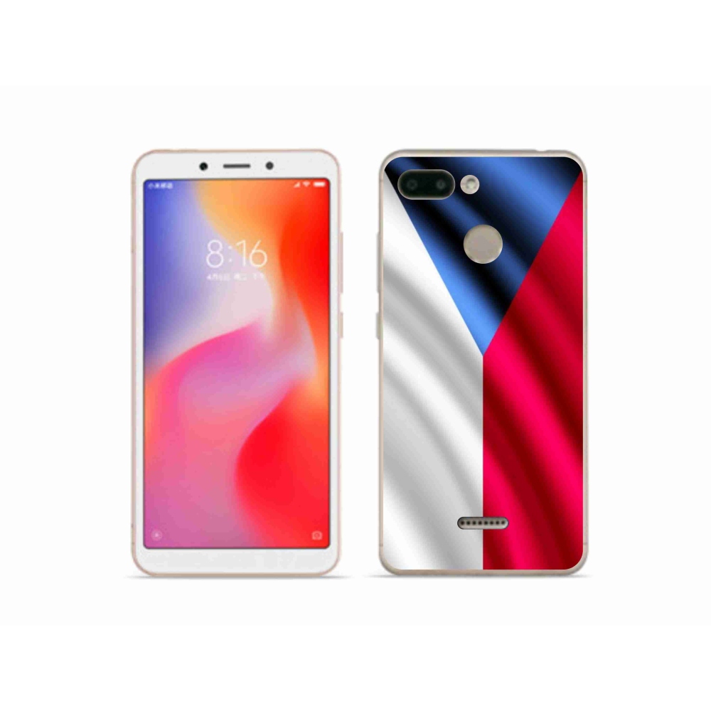 Gél borítás mmCase a Xiaomi Redmi 6 - cseh zászlóhoz
