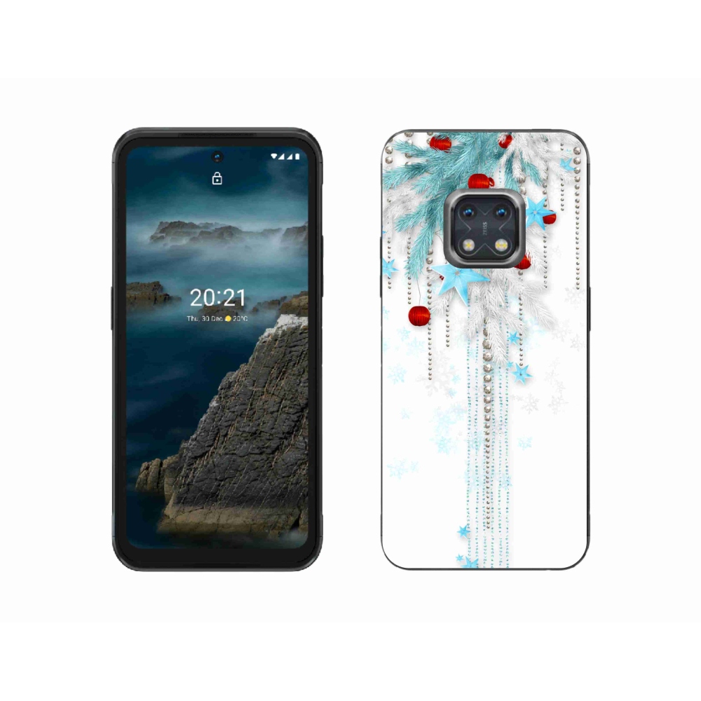 Zselés borítás mmCase a Nokia XR20 készülékhez - karácsonyi dekoráció