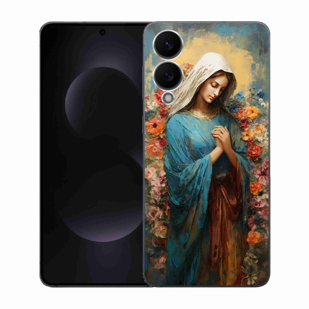 Gél borítás mmCase Samsung Galaxy S25 Edge készülékhez - szent nő