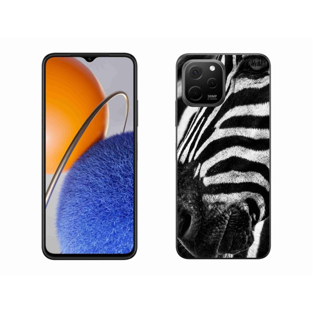 Gél borítás mmCase a Huawei Nova Y61 készülékhez - zebra