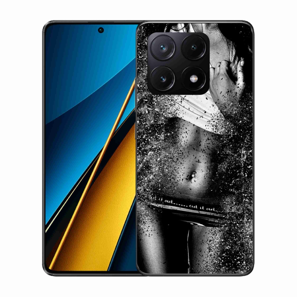 Gél borítás mmCase a Xiaomi Poco X6 Pro 5G-hez - szexi nő 1