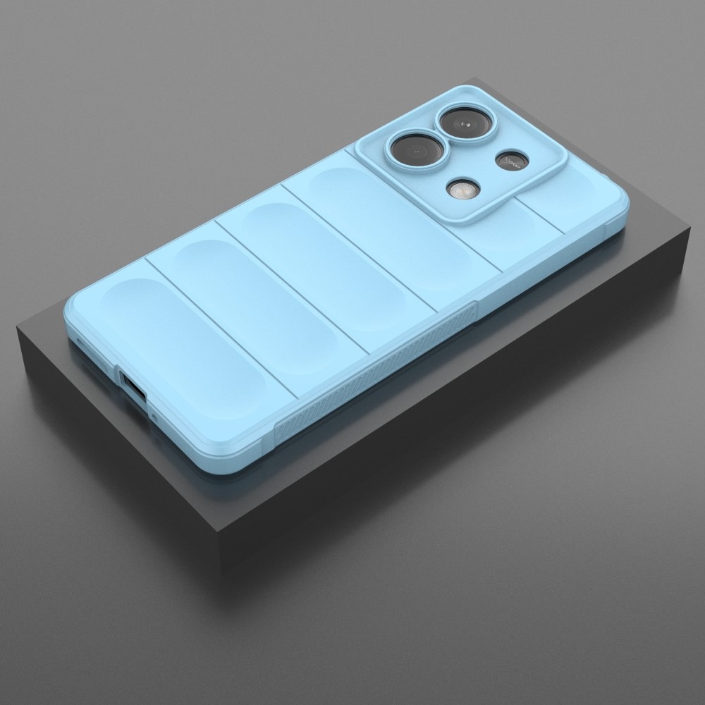 Rugg tartós zselés tok Xiaomi Redmi Note 13 5G - világoskék színben