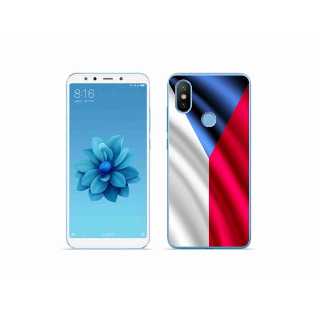 Gél borítás mmCase a Xiaomi Mi A2 - cseh zászlóhoz