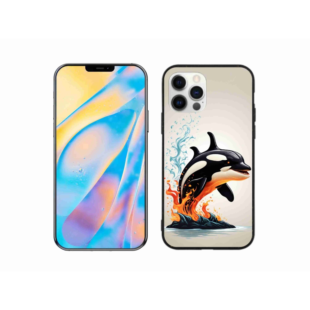 Zselés borítás mmCase iPhone 12 készülékhez - orca