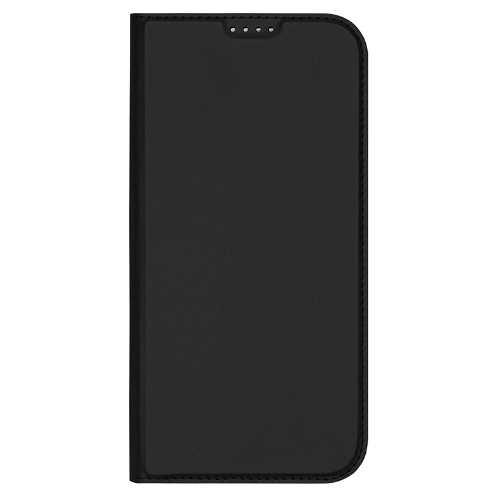 DUX könyvtáska iPhone 16 Pro Max készülékhez - fekete