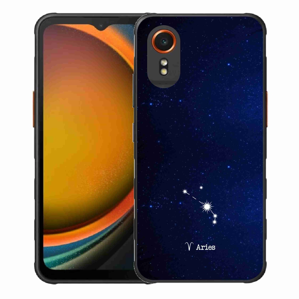 Gél borítás mmCase Samsung Galaxy Xcover 7 készülékhez - Kos csillagkép