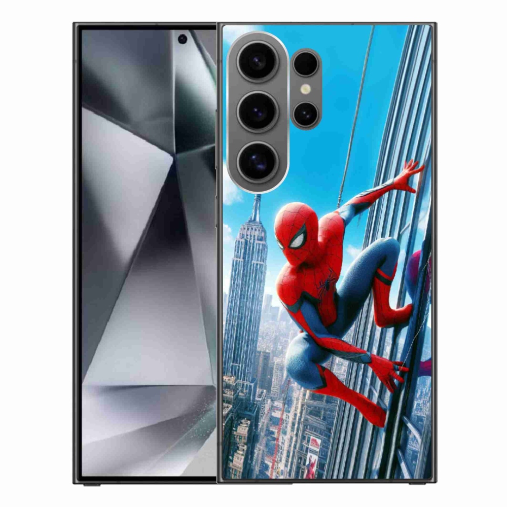 Gél borítás mmCase Samsung Galaxy S24 Ultra készülékhez - pókember
