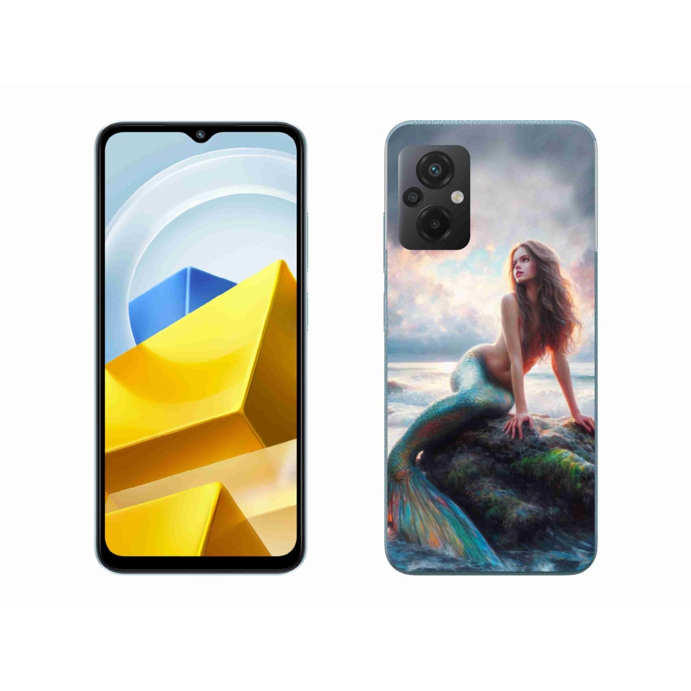 Gél borítás mmCase a Xiaomi Poco M5 4G-hez - sellő