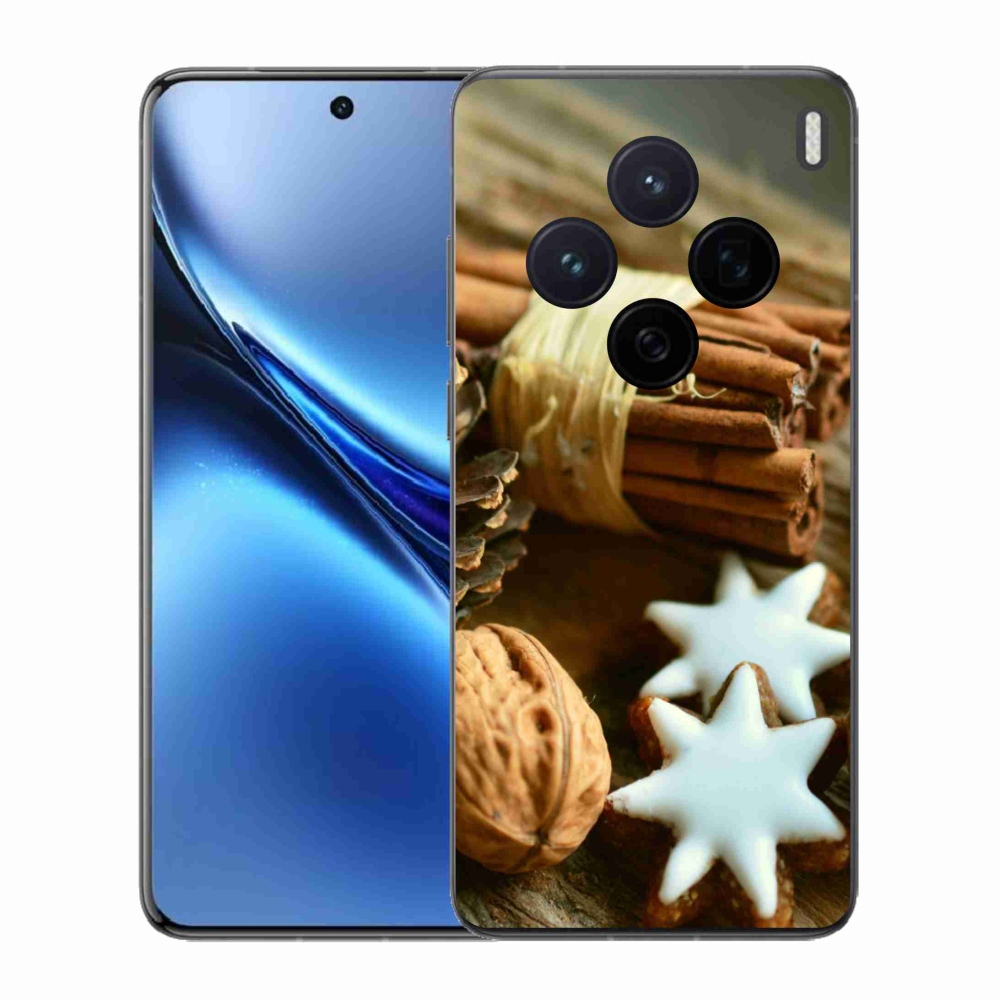 Gél borítás mmCase a Vivo X200 5G készülékhez - fahéj és mézeskalács
