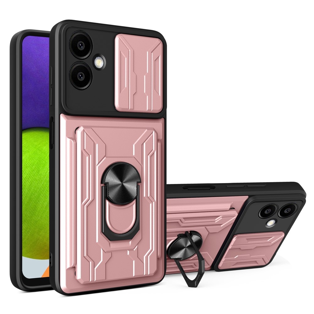 Csúszós tartós borítás Samsung Galaxy A06 4G - rózsaarany