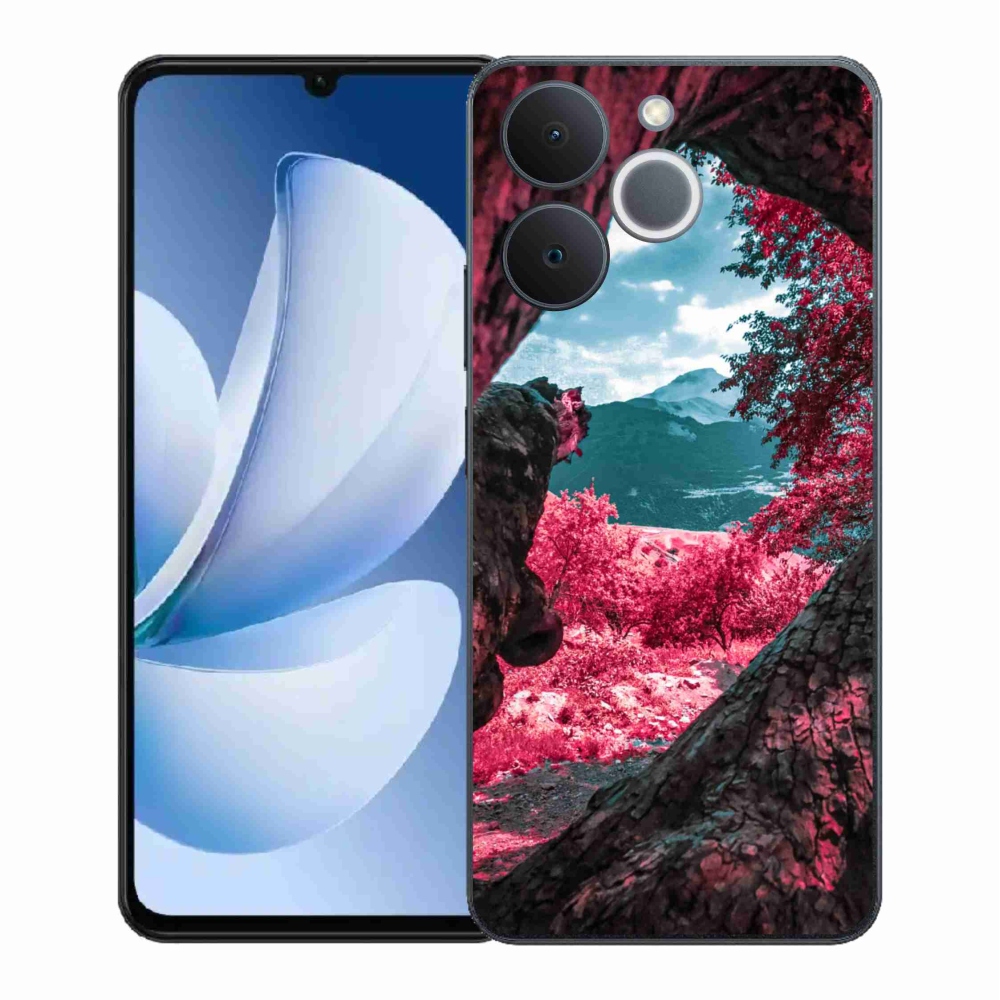 Gél borítás mmCase a Realme Note 70T-hez - hegyi kilátás