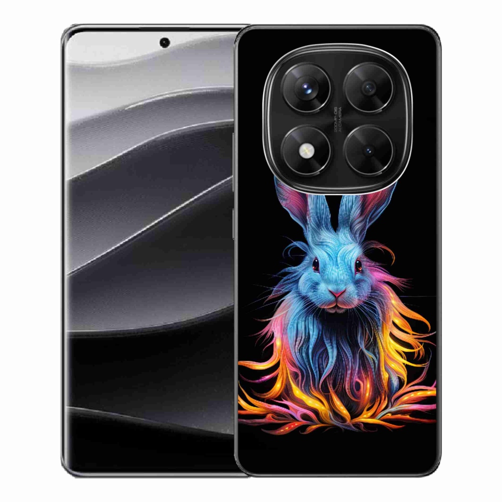 Gél borítás mmCase a Xiaomi Redmi Note 14 Pro 5G/Poco X7 5G számára - absztrakt nyúl