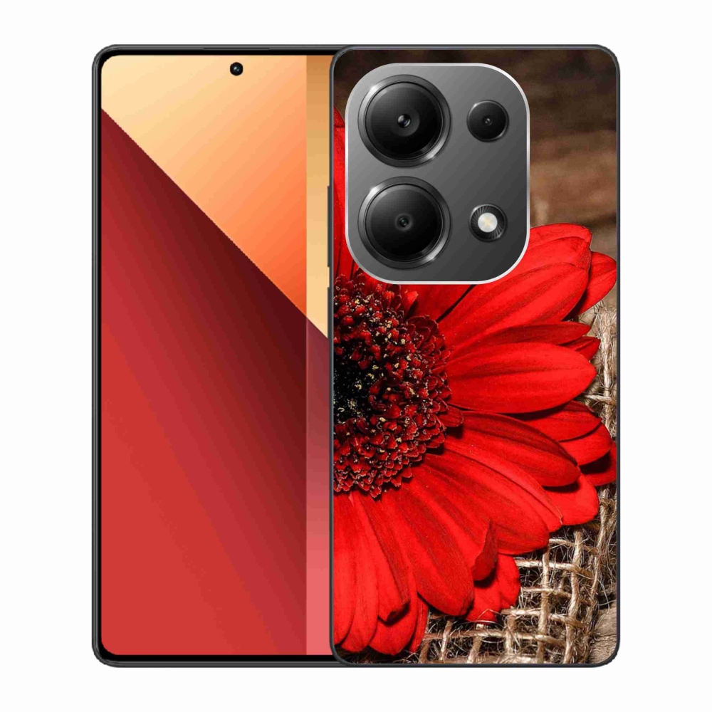 Gél borítás mmCase a Xiaomi Redmi Note 13 Pro 4G/Poco M6 Pro számára - gerbera