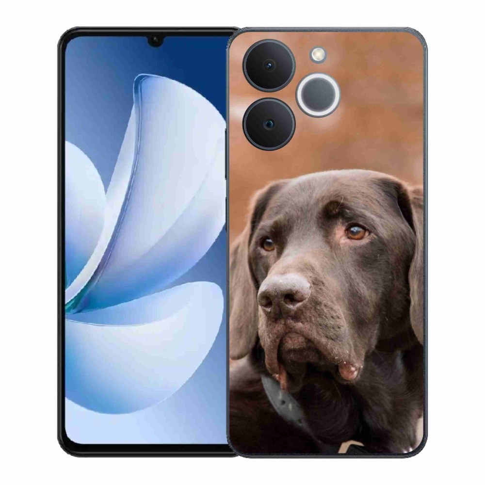 Zselés borítás mmCase a Realme Note 70T készülékhez - barna labrador