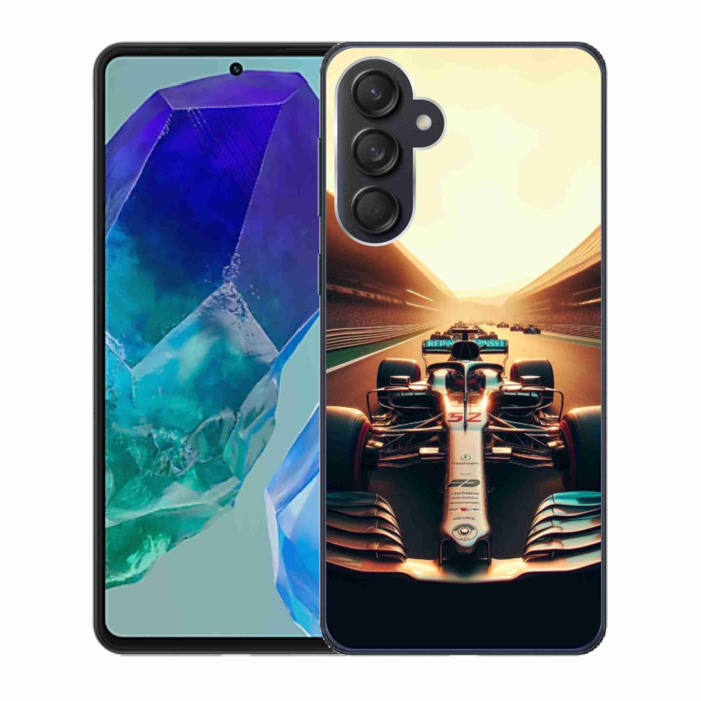 Zselés borítás mmCase Samsung Galaxy M55 5G - formula 1