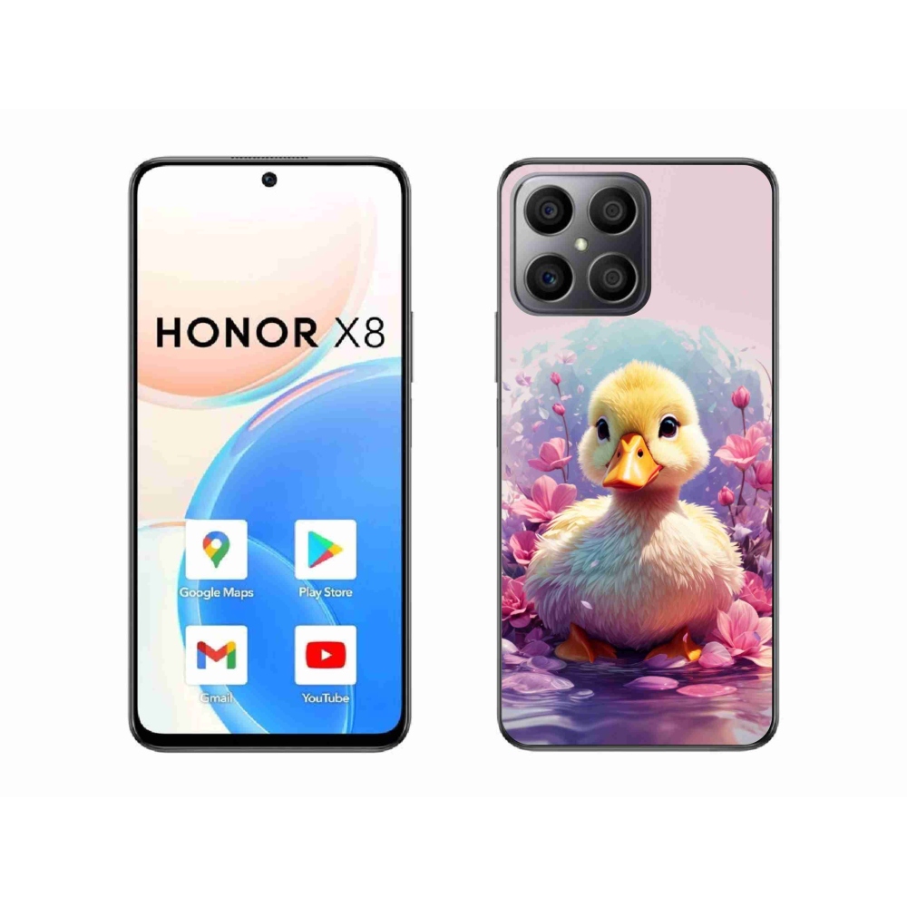 Zselés borítás mmCase a Honor X8-hoz - kacsa
