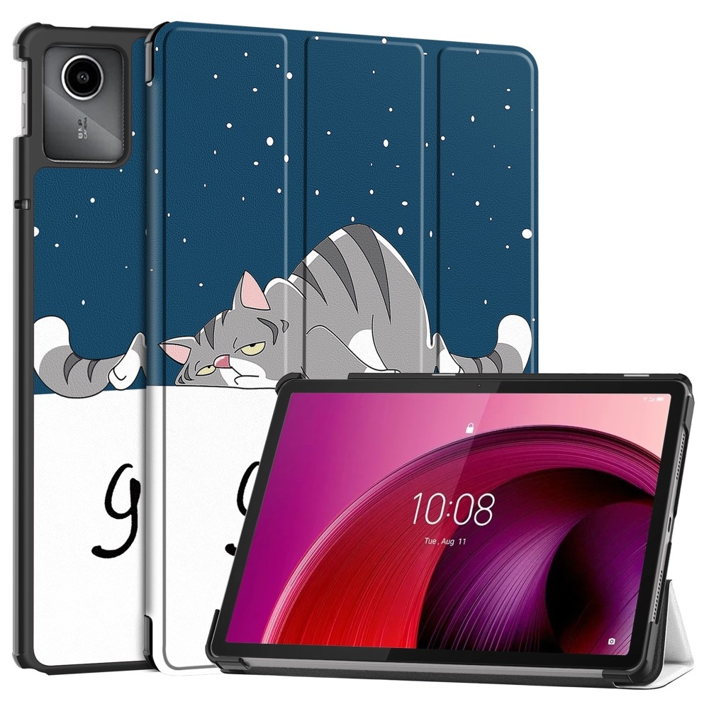 Nyomtatás intelligens záró tok Lenovo Tab M11/Tab K11 - macska