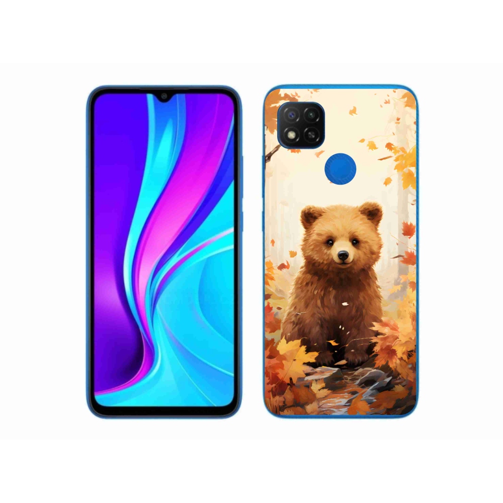 Gél borítás mmCase a Xiaomi Redmi 9C-hez - medve az erdőben