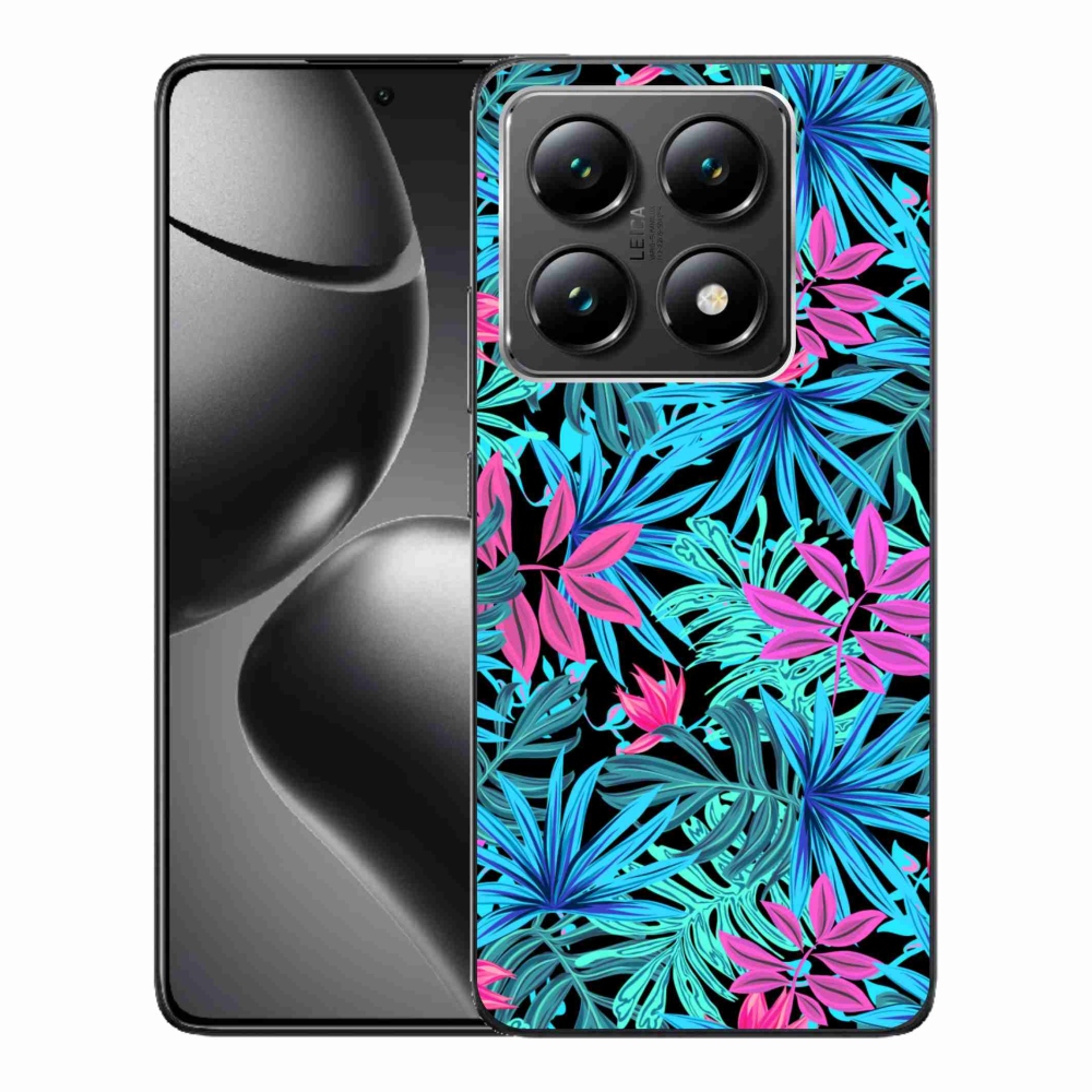 Gél borítás mmCase a Xiaomi 14T számára - virágok 3