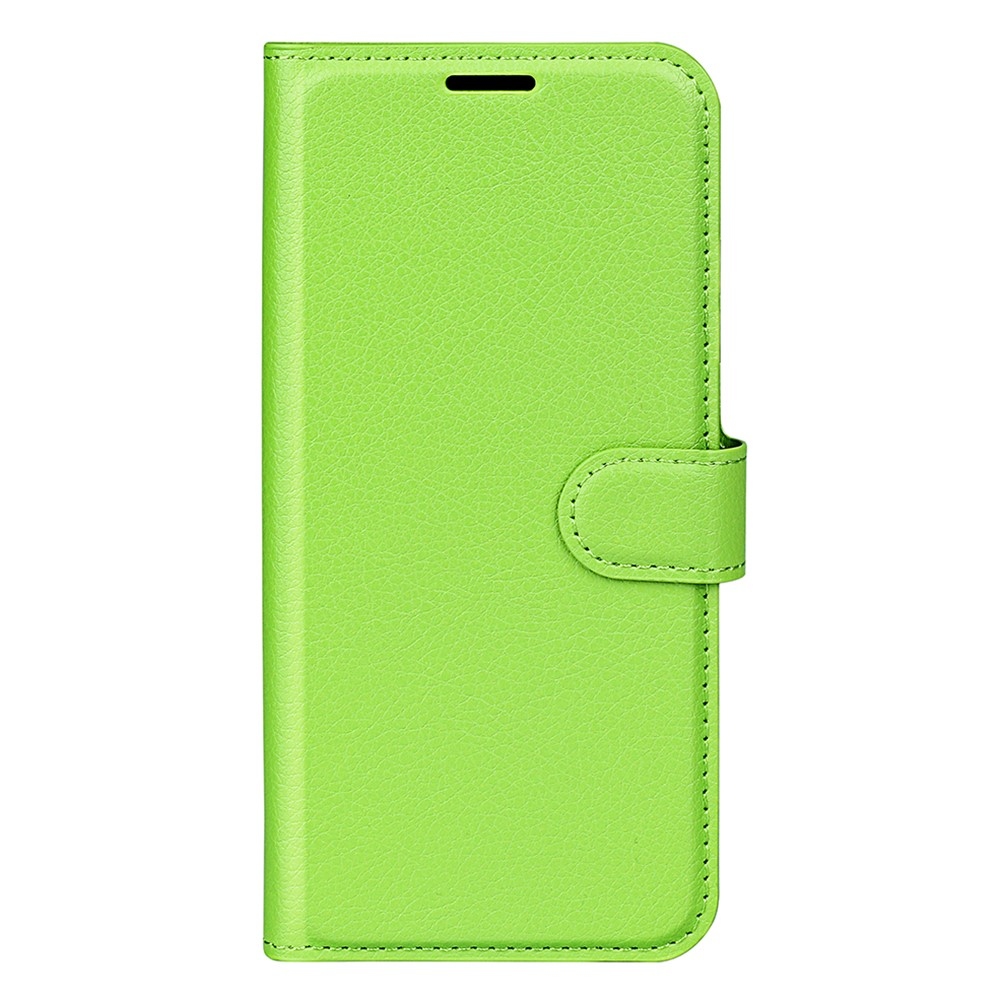 Litchi könyv tok a Vivo V50 Lite 4G/5G készülékhez - zöld