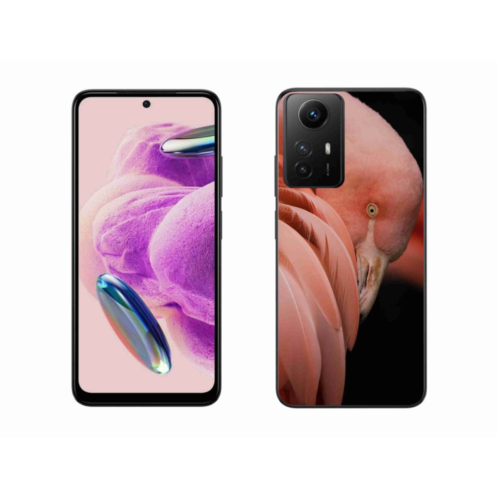 Gél borítás mmCase a Xiaomi Redmi Note 12S-hez - flamingó 3