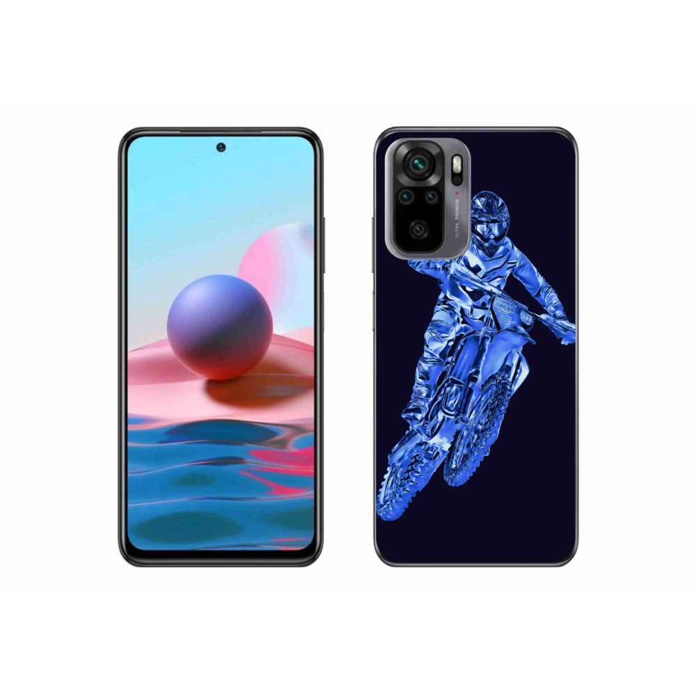Gél borítás mmCase a Xiaomi Poco M5s készülékhez - motocross 1