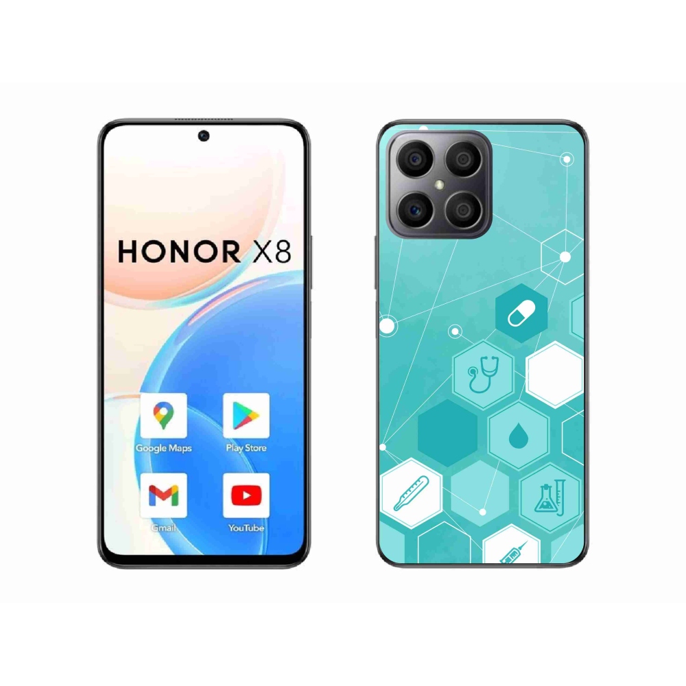 Zselés borítás mmCase a Honor X8-hoz - egészség 3