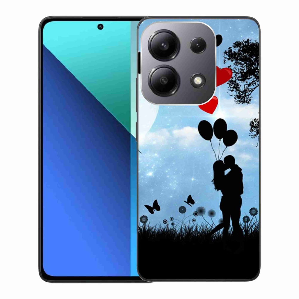 Gél tok mmCase a Xiaomi Redmi Note 13-hoz - szerelmespár