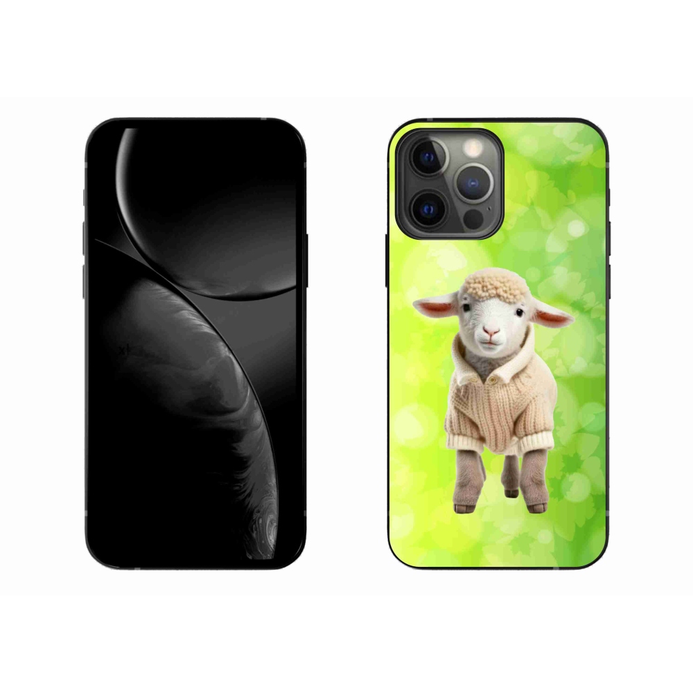 Gél borítás mmCase iPhone 13 Pro Max készülékhez - bárányhús pulóverben