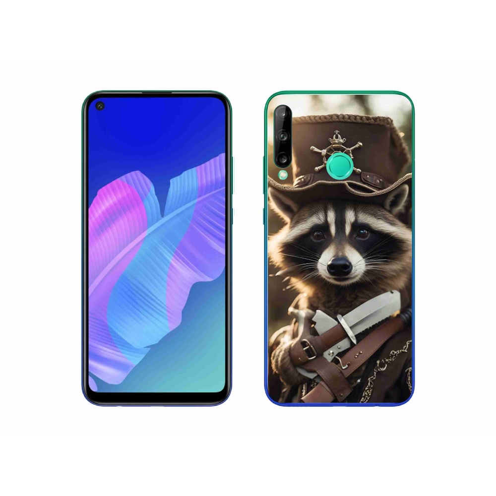 Gél borító mmCase a Huawei P40 Lite E számára - mosómedve egyenruhában