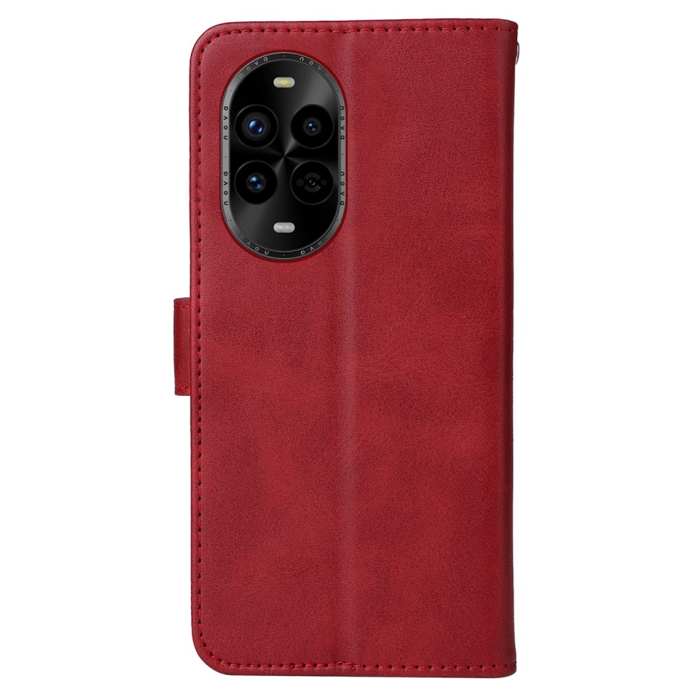 Vérrögök könyv tok a Huawei Nova 13 Pro 5G-hez - piros
