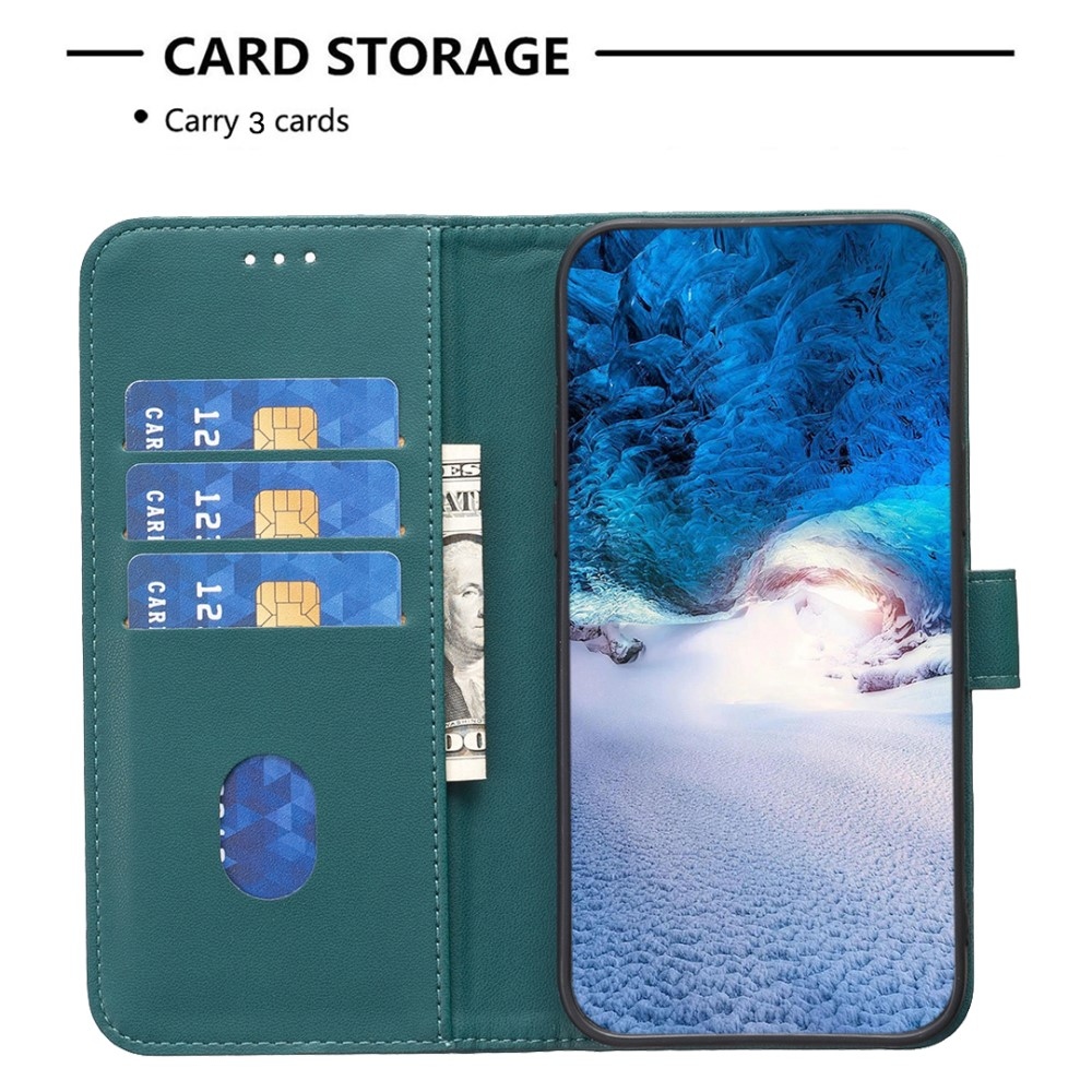 BNF könyvtáska Samsung Galaxy M15 5G - zöld