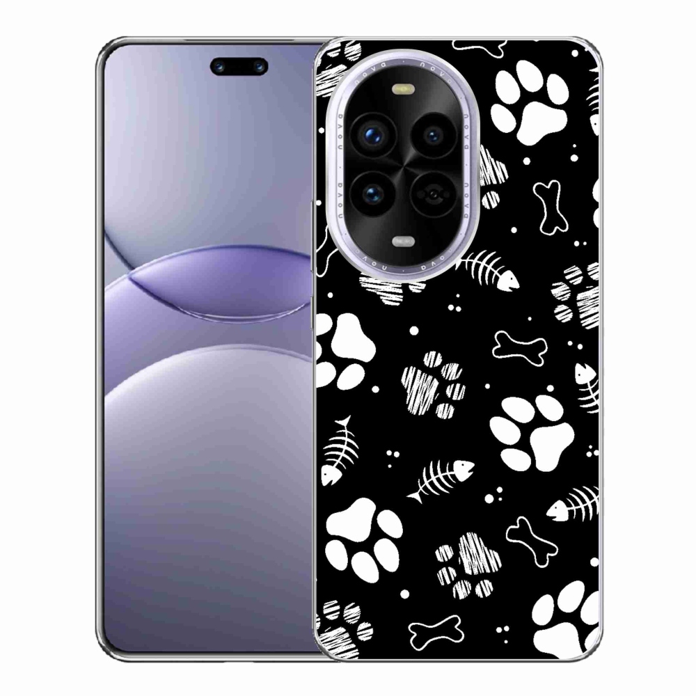 Gél borítás mmCase a Huawei Nova 13 Pro 5G-n - kutyamancsok