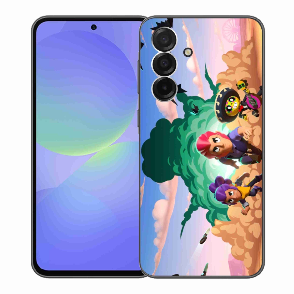 Gél borítás mmCase Samsung Galaxy A36 5G - verekedés csillagok