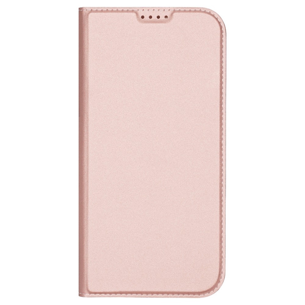 DUX könyvtáska iPhone 16 Pro Max készülékhez - rózsaarany