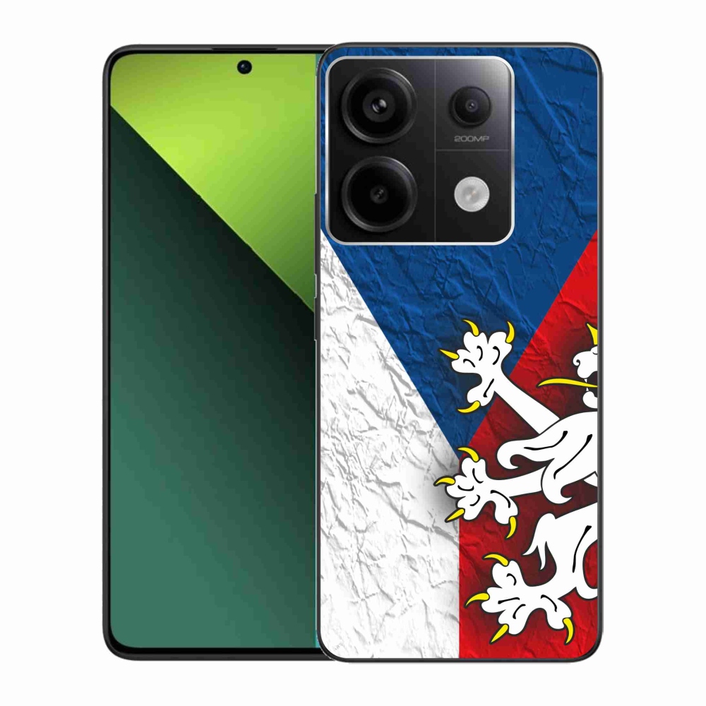 Gél borítás mmCase a Xiaomi Redmi Note 13 Pro 5G/Poco X6 5G - cseh zászló 1