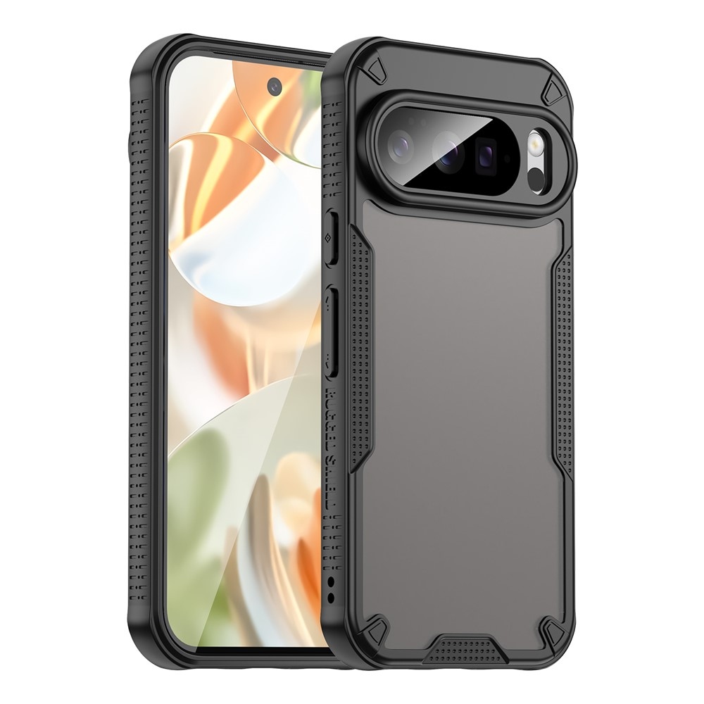 Fagyasztott tartós borítás a Google Pixel 10 Pro/Pixel 10 készülékhez - fekete