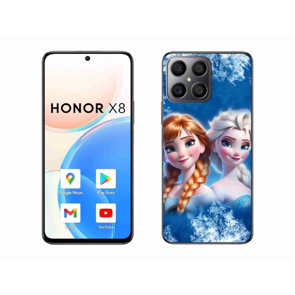 Gél borítás mmCase a Honor X8 4G-hez - Ice Kingdom 2