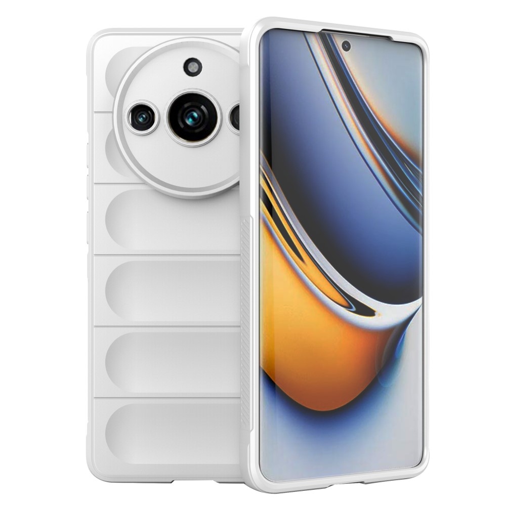 Ütésálló zselés tok a Realme 11 Pro 5G/11 Pro+ 5G készülékhez - fehér