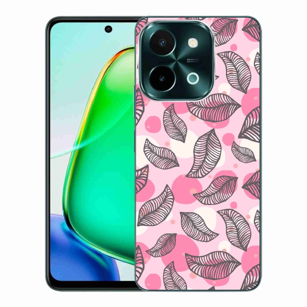 Gél borító mmCase a Vivo Y28-hoz - rajzfilmes hulló levelek