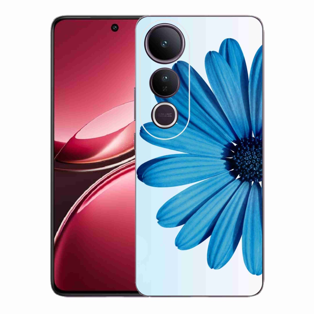 Gél védőhuzat mmCase a Vivo V50 Lite 4G/5G készülékhez - kék színű margaréta