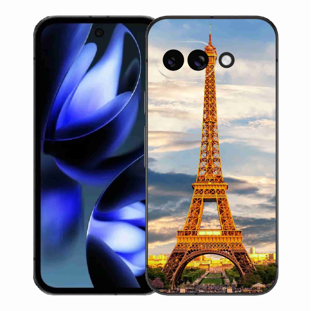 Gél borítás mmCase a Google Pixel 9a számára - eiffel torony 3