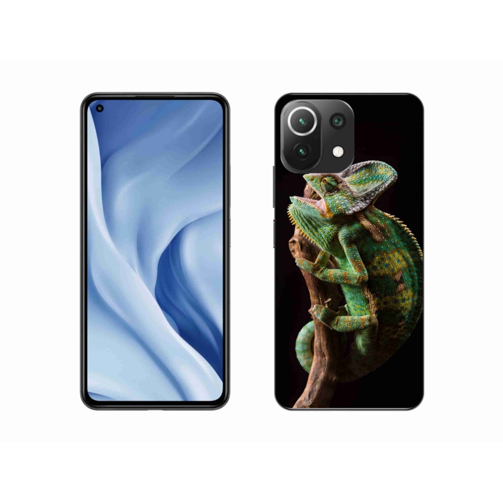 Gél borítás mmCase a Xiaomi 11 Lite 5G NE számára - kaméleon