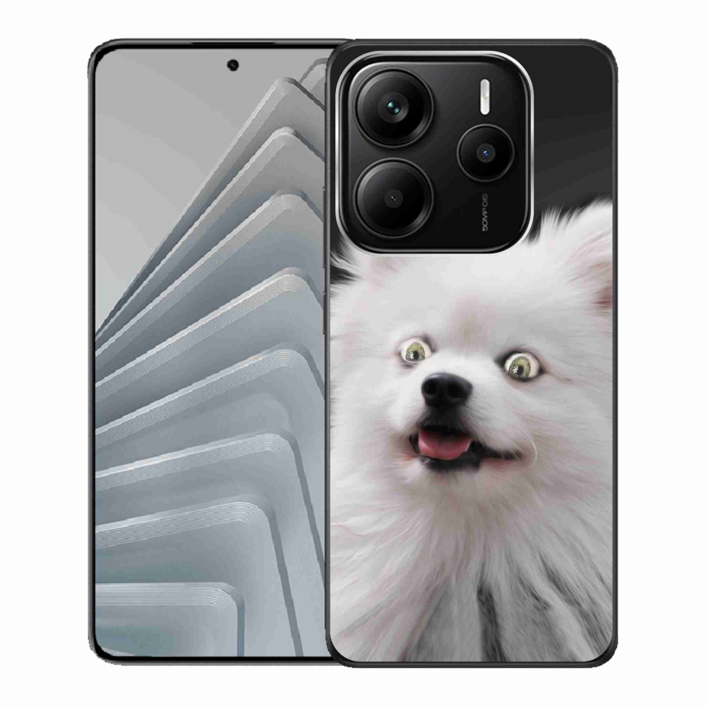 Gél borítás mmCase a Xiaomi Redmi Note 14 5G-hez - fehér tipp