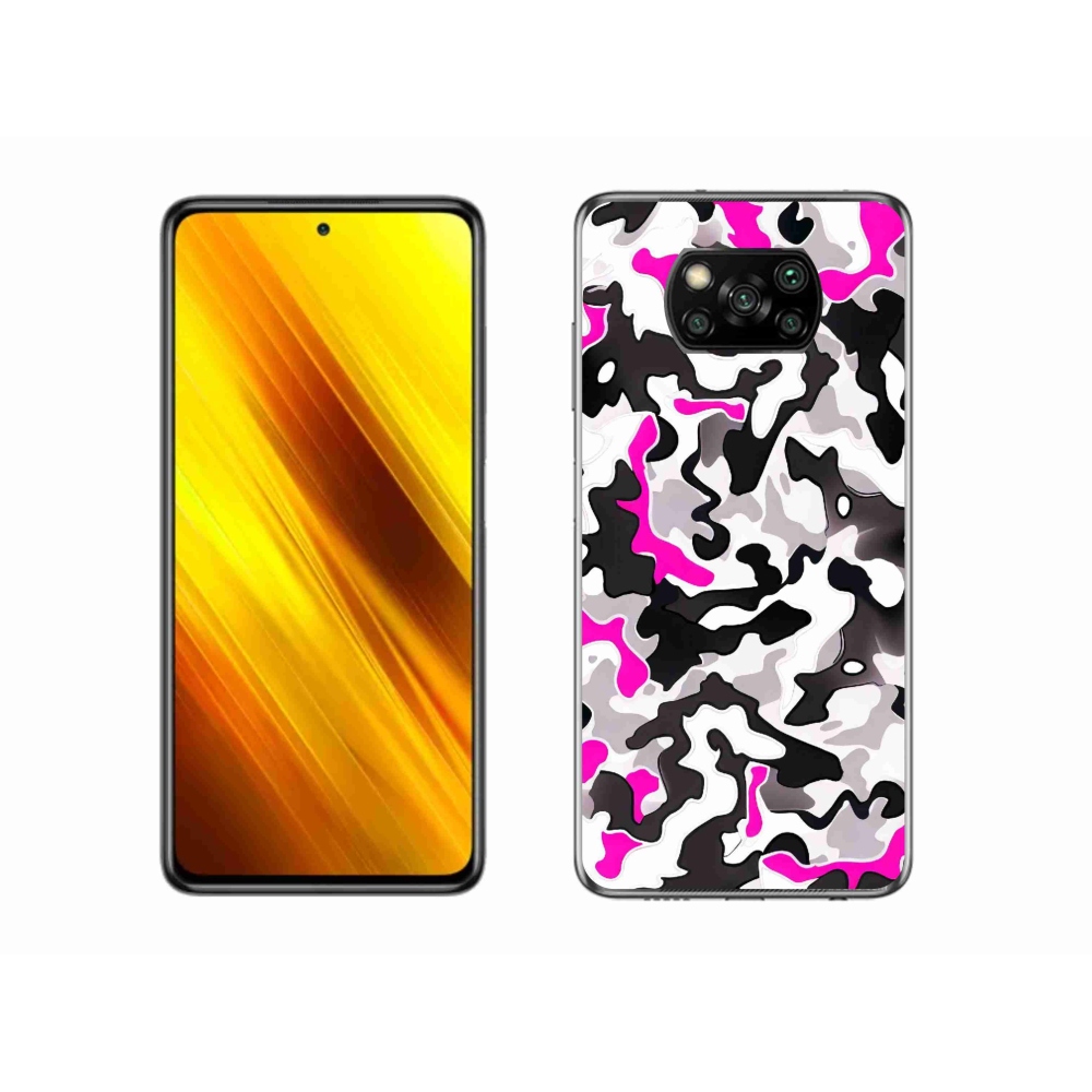 Gél borítás mmCase a Xiaomi Poco X3 Pro számára - terepszínű minta 5
