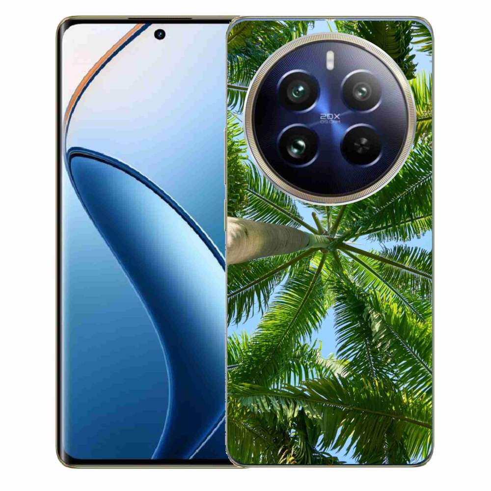 Gél borítás mmCase a Realme 12 Pro 5G/12 Pro+ 5G modellhez - pálmafák
