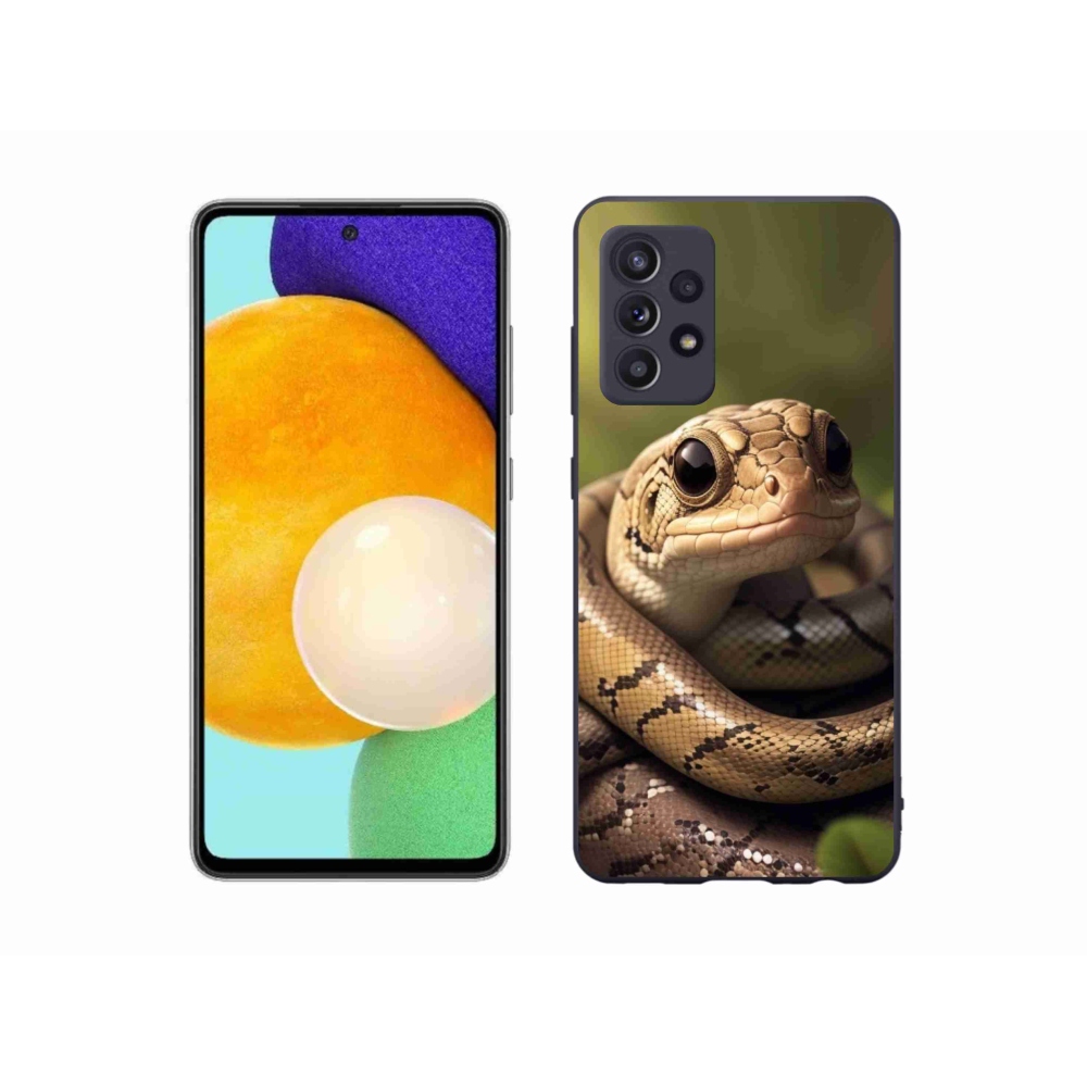 Zselés borítás mmCase Samsung Galaxy A52s 5G - kígyó 1
