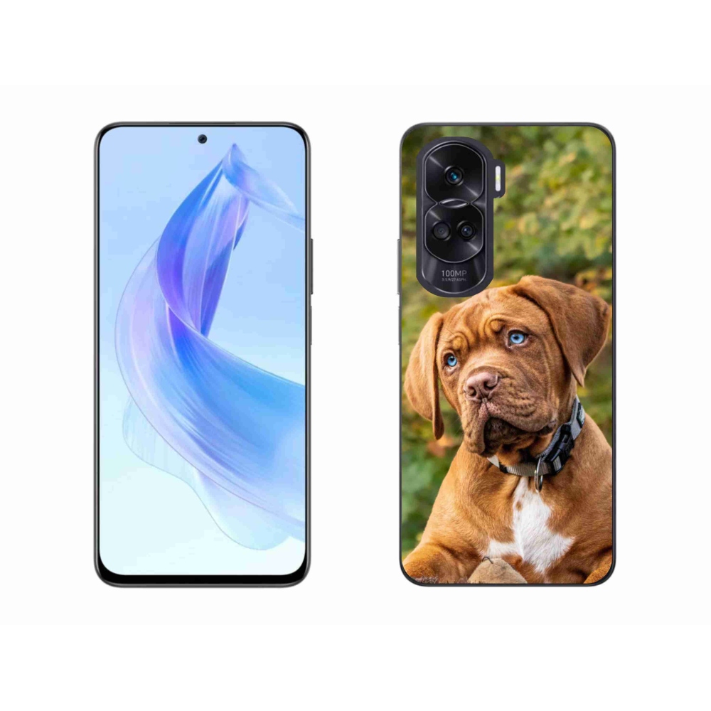 Zselés borítás mmCase a Honor 90 Lite készülékhez - kölyökkutyakék
