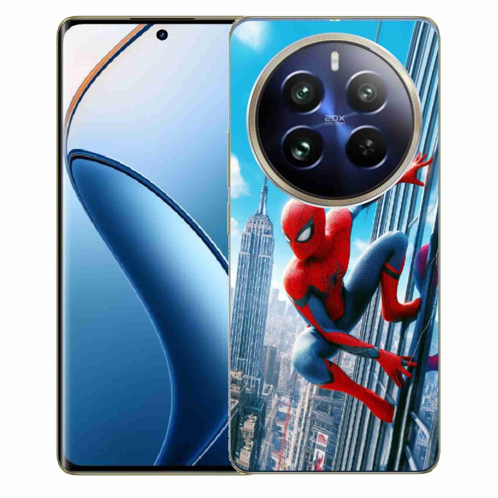 Gél borítás mmCase a Realme 12 Pro 5G/12 Pro+ 5G - pókemberhez 12 Pro 5G/12 Pro+ 5G - pókember